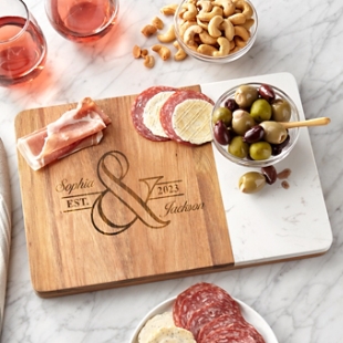 Personalized Cutting Board, 11 Designs, 5 Wood Styles - Housewarming  Wedding Gifts for Couple,Personalized Gifts for Mom and Dad, Grandma ,  Engraved