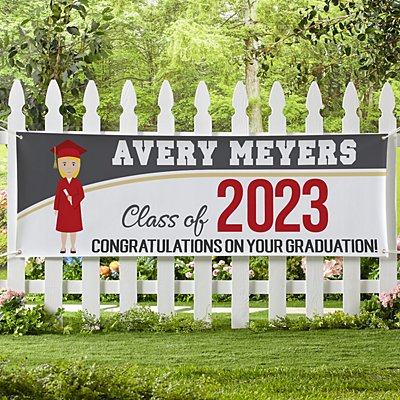 Graduation Character Banner