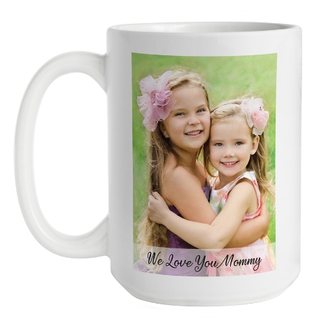 Picture-Perfect Photo Mug with Message