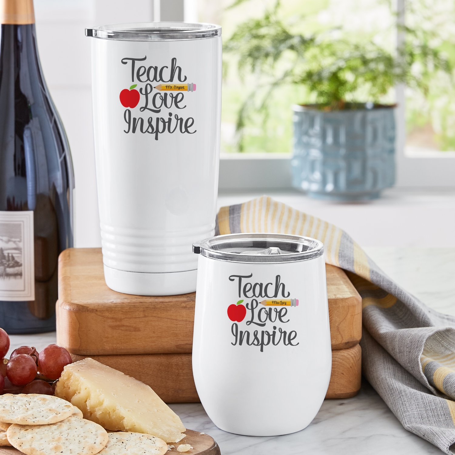 Teach Love Inspire Insulated Tumbler