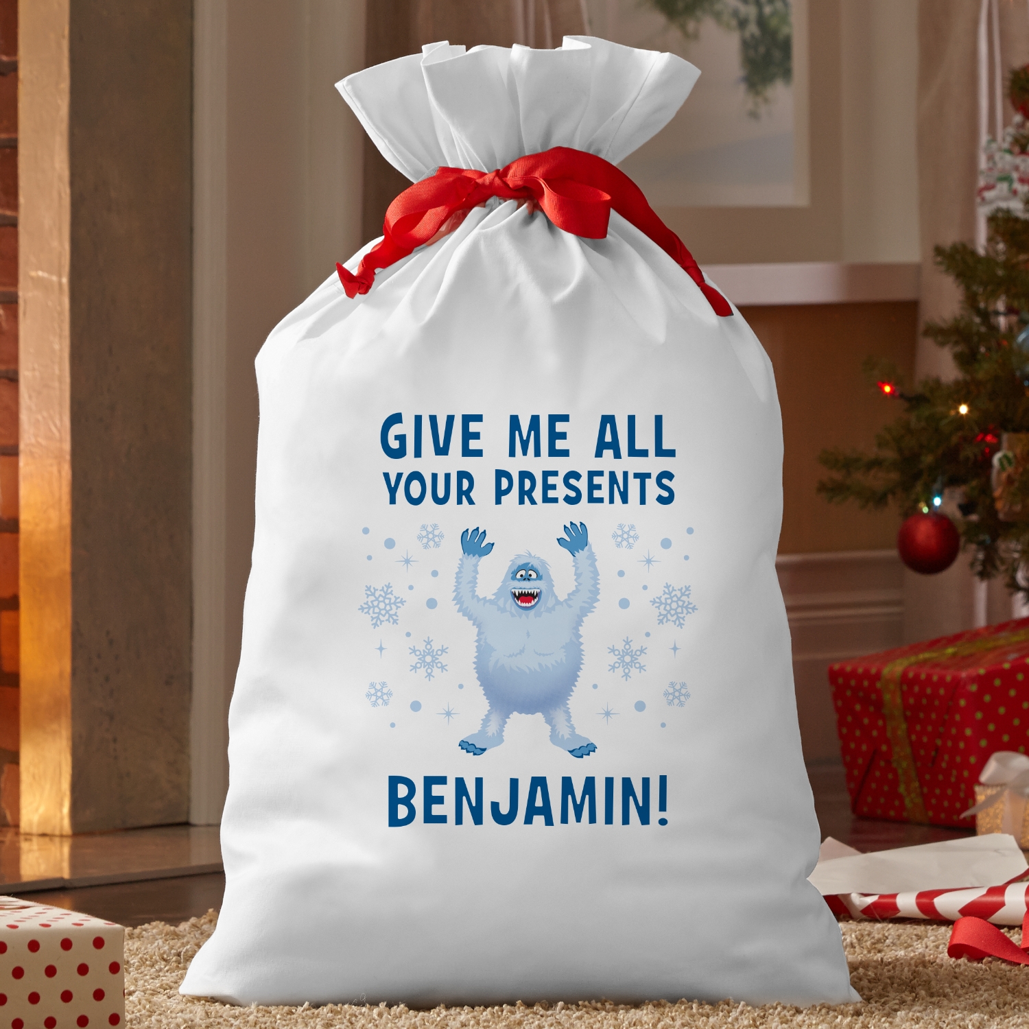 Rudolph® Bumble™ Give Me All Your Presents Oversized Gift Bag