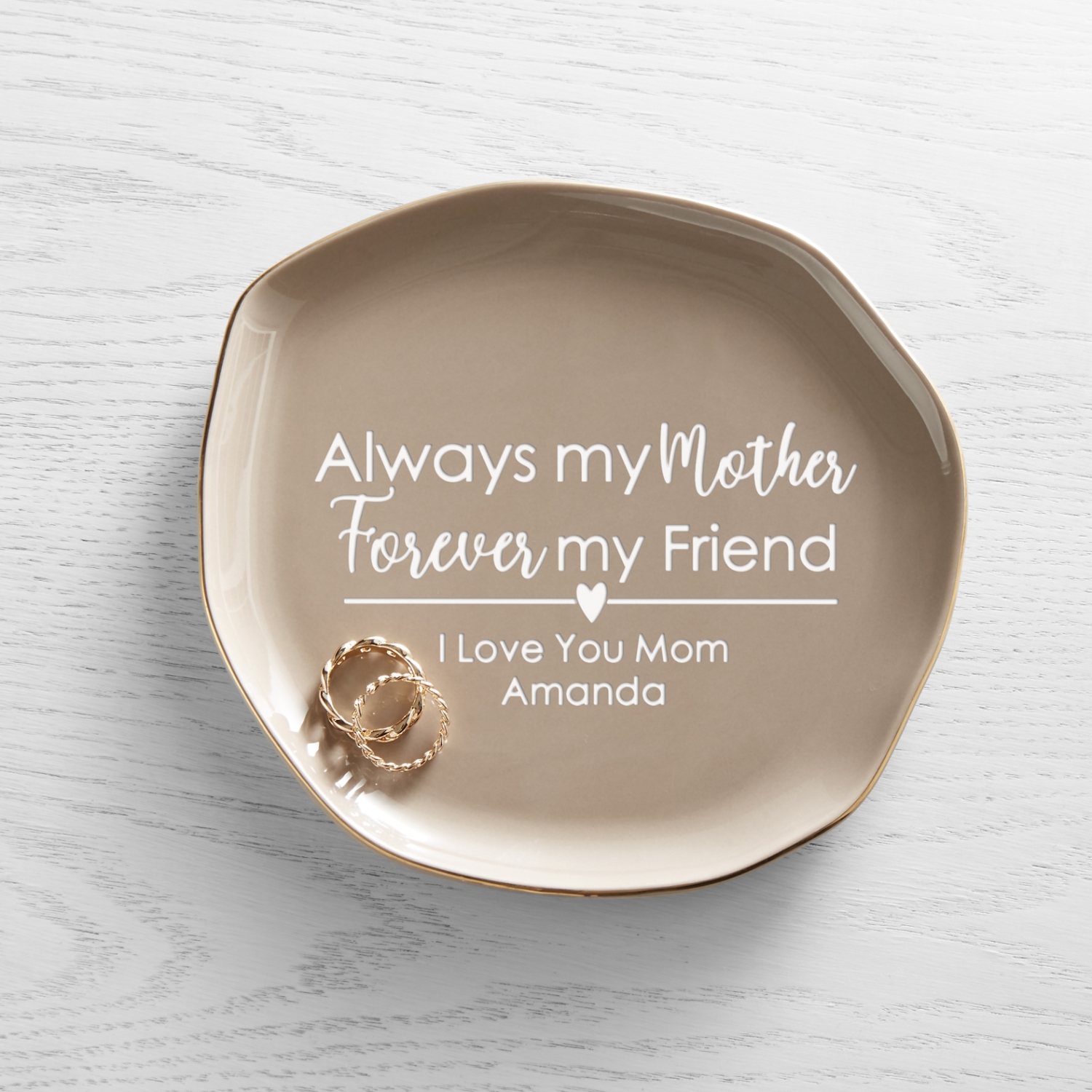 Forever My Friend Ceramic Trinket Tray            