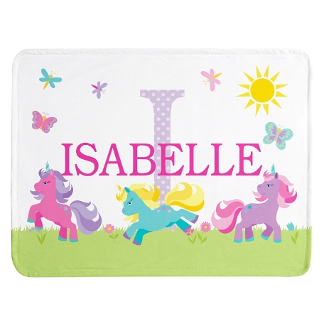My Own Name Blanket - Unicorn - S