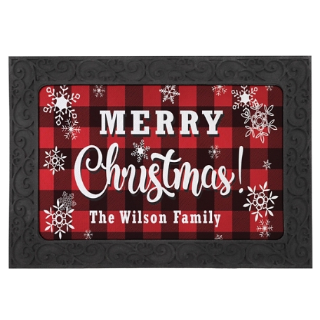 Cozy Christmas Doormat - 17x27 w/ Holder