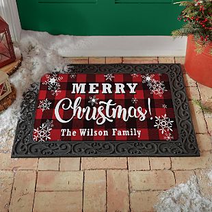 Cozy Christmas Doormat