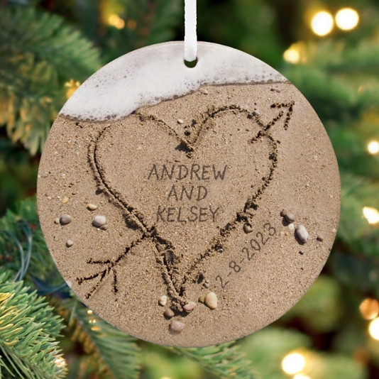Ornament - Wooden Hearts - Round Tuit Gifts