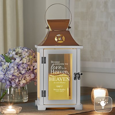In Memory of Loved Ones Personalized Lantern