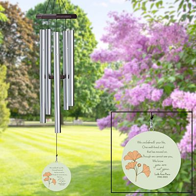 Always With Us Sympathy Wind Chime