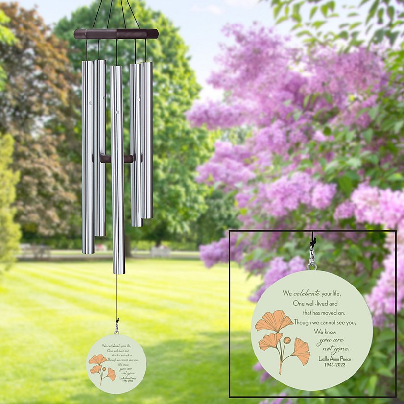 You Are Not Gone Memorial Wind Chime