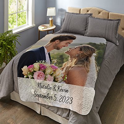 Picture-Perfect Photo Quilted Throw