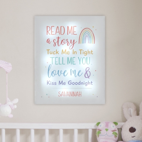 TwinkleBright® LED Tuck Me In Tight Canvas