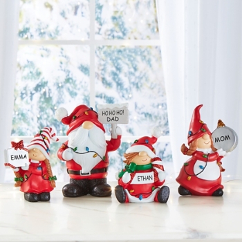 Ho Ho Gnome Family Figurine