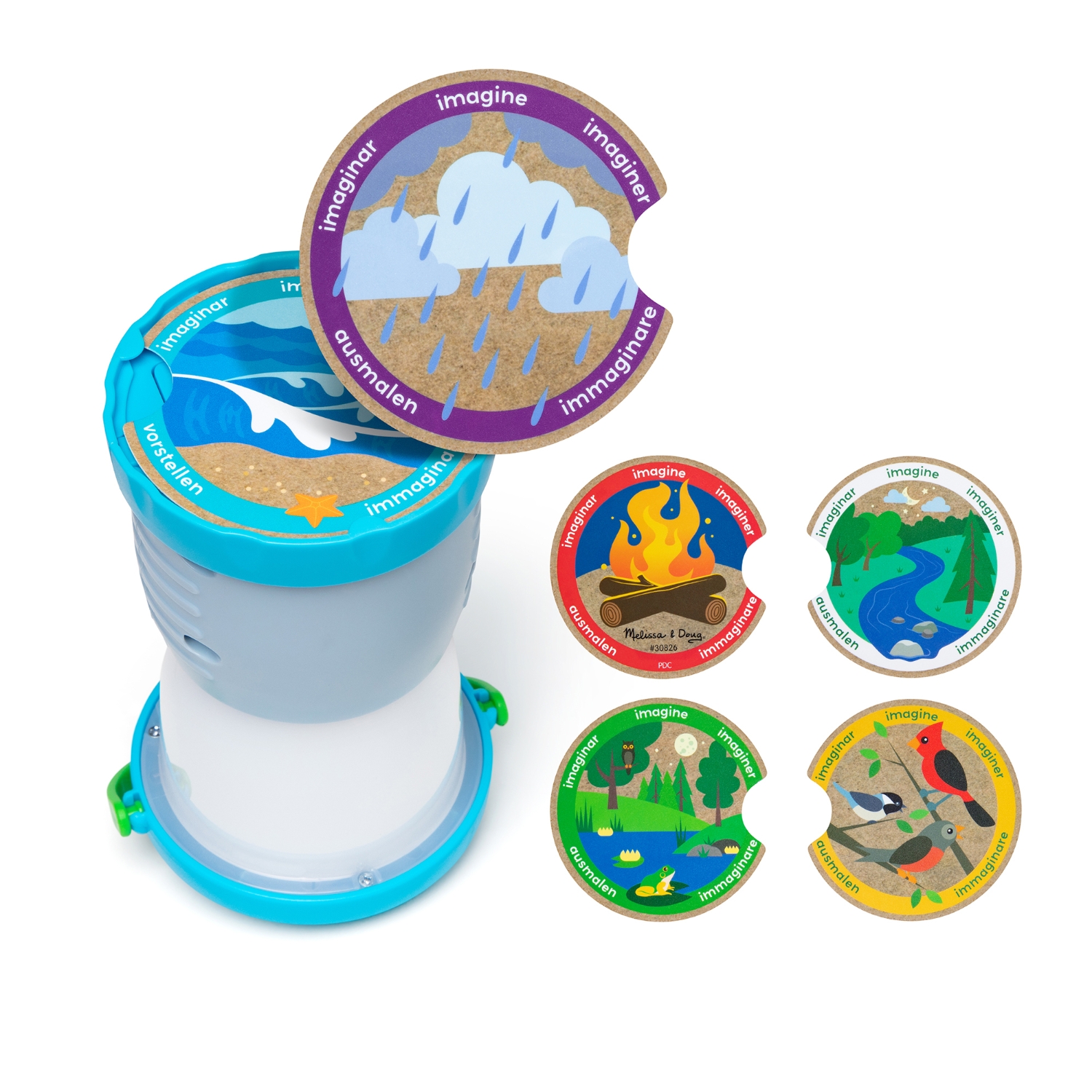 Melissa & Doug® Light and Sound Personalized Exploration Lantern at