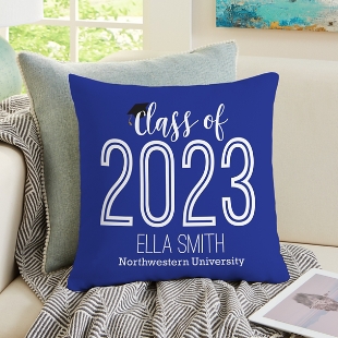 My Proud Year Graduation Pillow