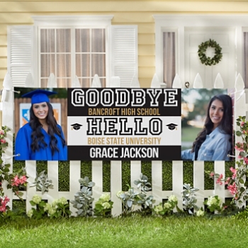 New Beginnings Graduation Photo Banner