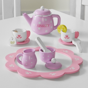 Wooden Tea Party Set