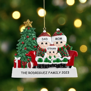 Comfy Cozy Family Ornament