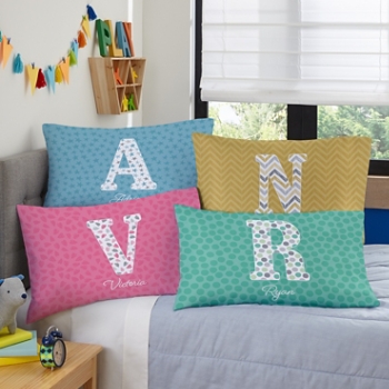 Big Fun Letter Pillowcase