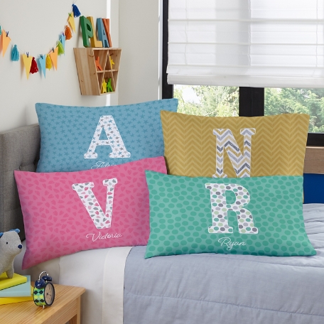 Big Fun Letter Pillowcase