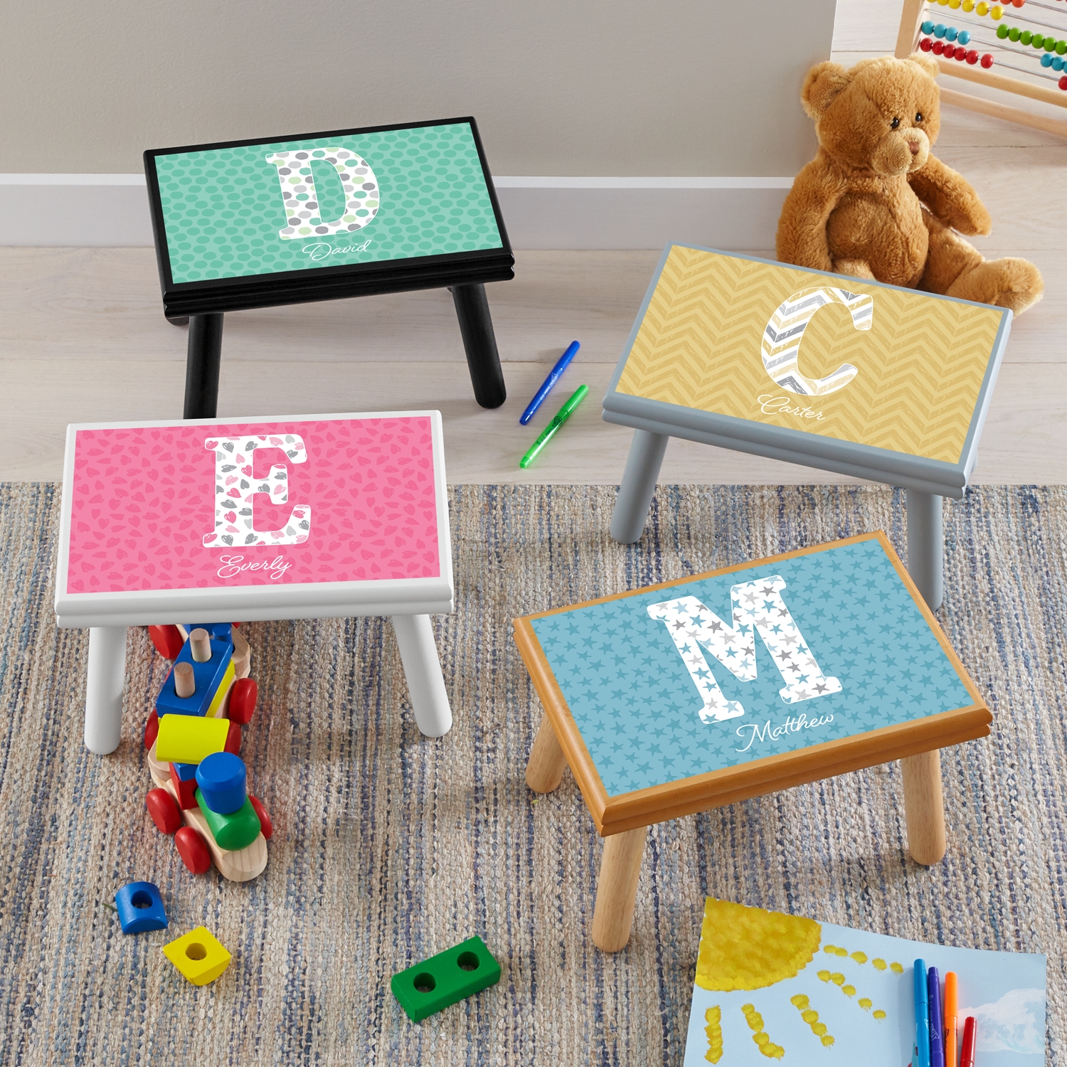 Puzzle stools for toddlers hotsell