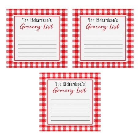 Grocery List Post-It® Note - 3x3