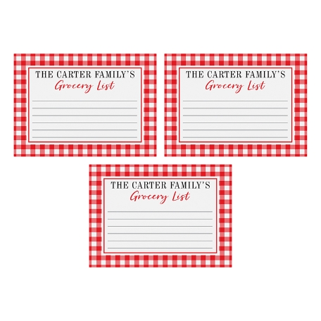 Grocery List Post-It® Note - 3x4