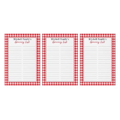 Grocery List Post-It® Note - 4x6