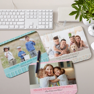 Picture-Perfect Pattern Photo Mouse Mat