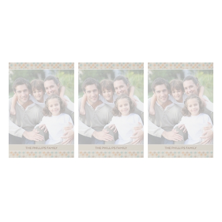 Picture-Perfect Pattern Post-It® Note - 4x6 - Tan