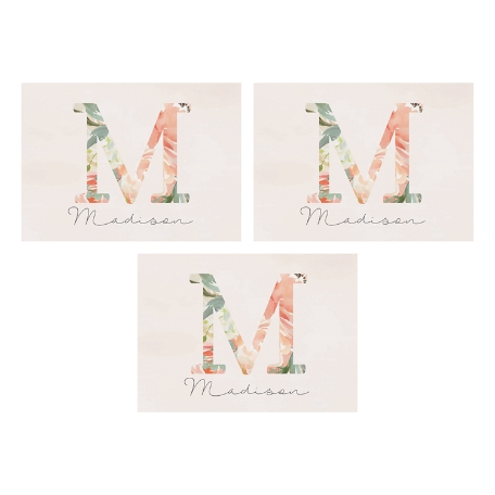 Pretty Initial Post-It® Note - 3x4