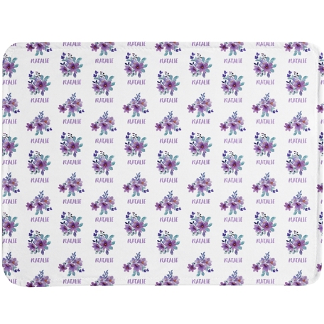 Beautiful Baby Blanket - Purple - S
