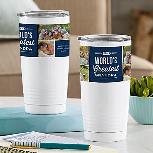 #1 Photo Message Insulated Tumbler