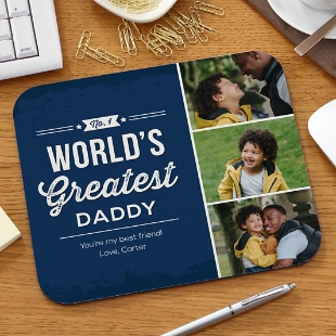 #1 Photo Message Mouse Pad