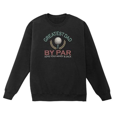 Best By Par Sweatshirt - Crew - Black - M