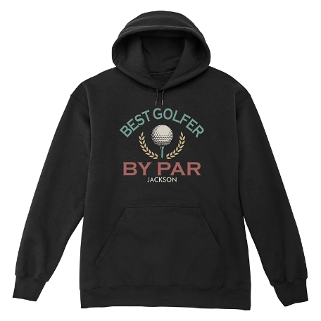 Best By Par Sweatshirt - Hooded - Black - M