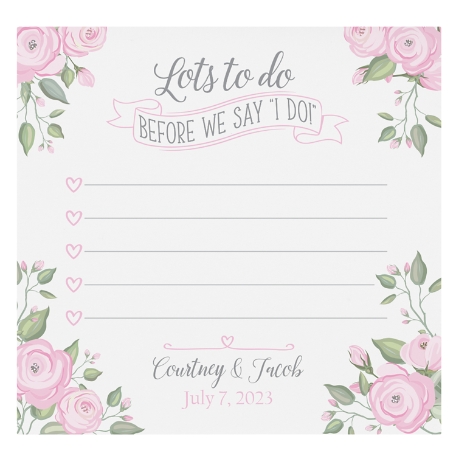 Bride's To Do List Post-It® Note - 3X3
