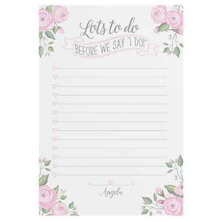 Bride's To Do List Post-It® Note - 4X6