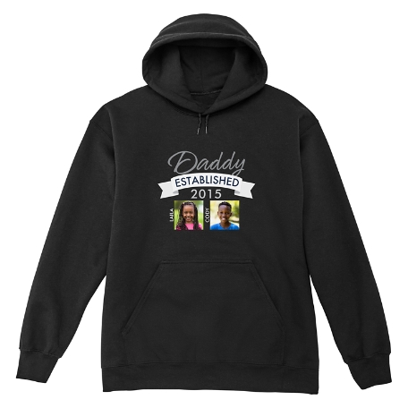 Established Photo Sweatshirt - Hooded - Black - 2XL - 2 Photos