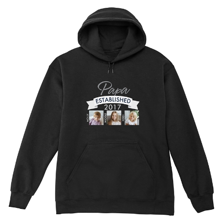 Established Photo Sweatshirt - Hooded - Black - 2XL - 3 Photos
