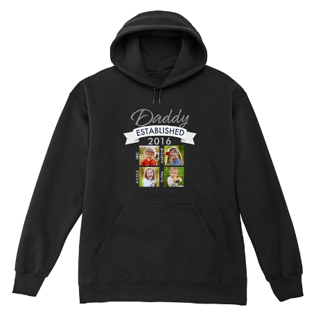 Established Photo Sweatshirt - Hooded - Black - L - 4 Photos