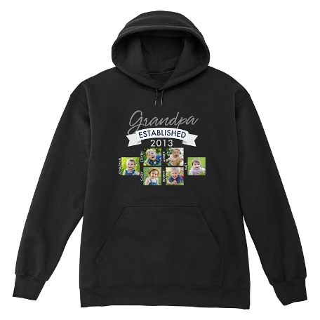 Established Photo Sweatshirt - Hooded - Black - M - 6 Photos