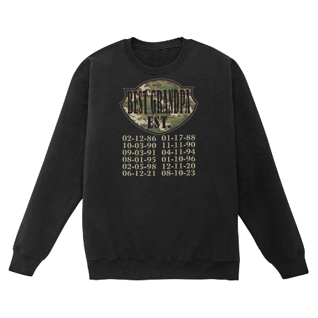 Established Sweatshirt - Crew - Black - M