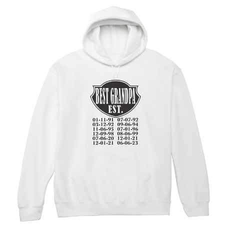 Established Sweatshirt - Hooded - White - 2XL