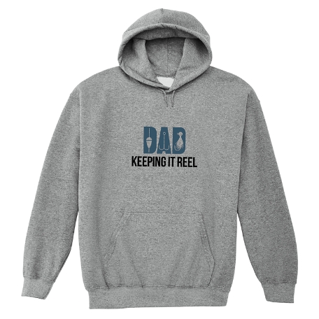 Favorite Pastimes Typography Sweatshirt - Hooded - Gray - L