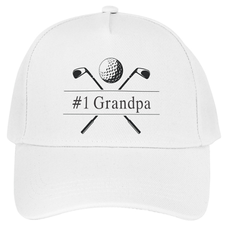 Golf Lover's Cap - White