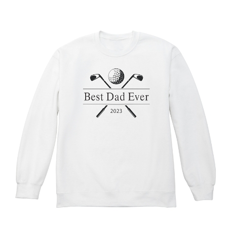 Golf Lovers Sweatshirt - Crew - White - XL