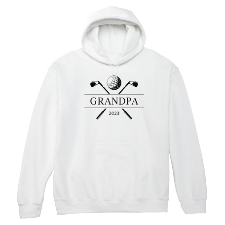 Golf Lovers Sweatshirt - Hooded - White - 2XL