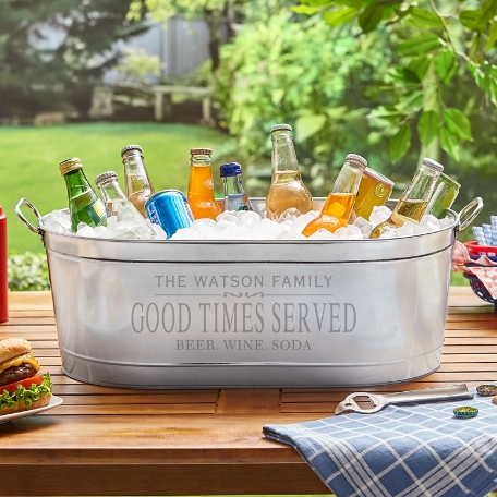 Good Times Served Beverage Tub