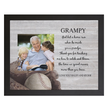 Home Run Sports Wall Art - 18X24 - Framed - Baseball