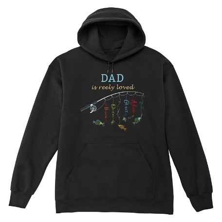 Hooked On You Sweatshirt - Hooded - Black - S